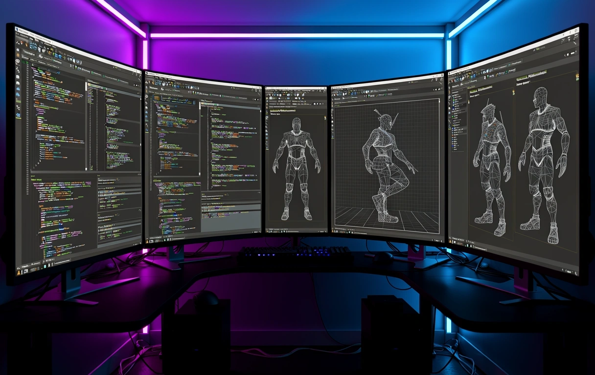 LorixQ Studios interior atmospheric shot